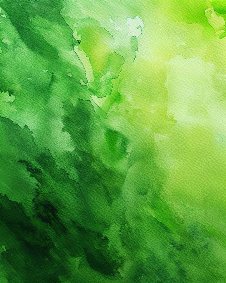 Green Watercolors